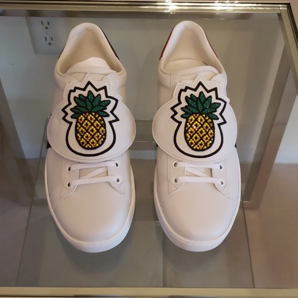 gucci sneakers pineapple